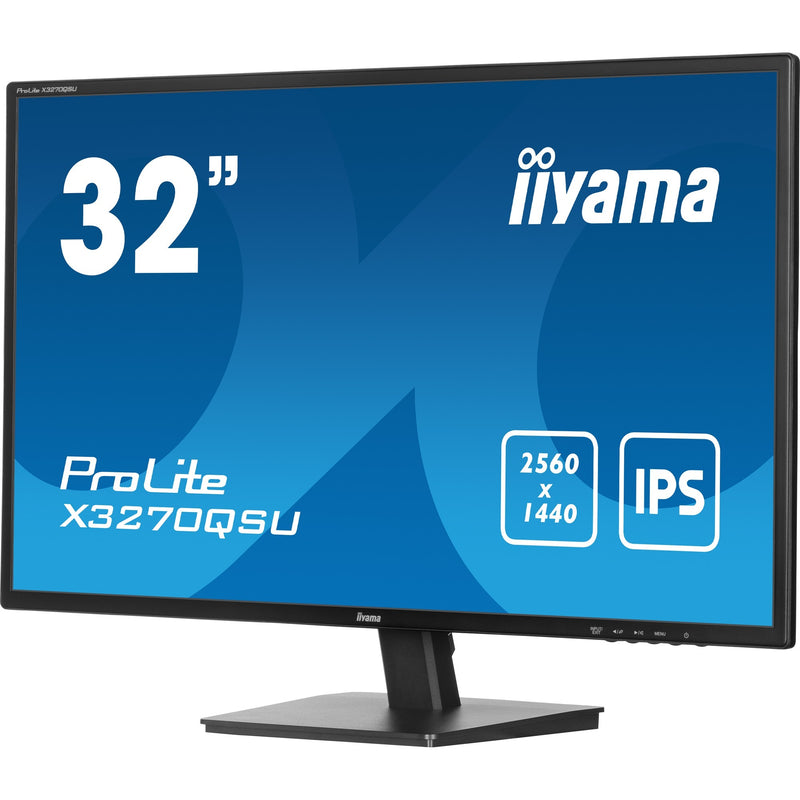 Afbeelding laden in galerijviewer, Iiyama prolite x3270qsu-b1 31.5 monitor (zwart, 2x hdmi, displayport, 3x usb-a)