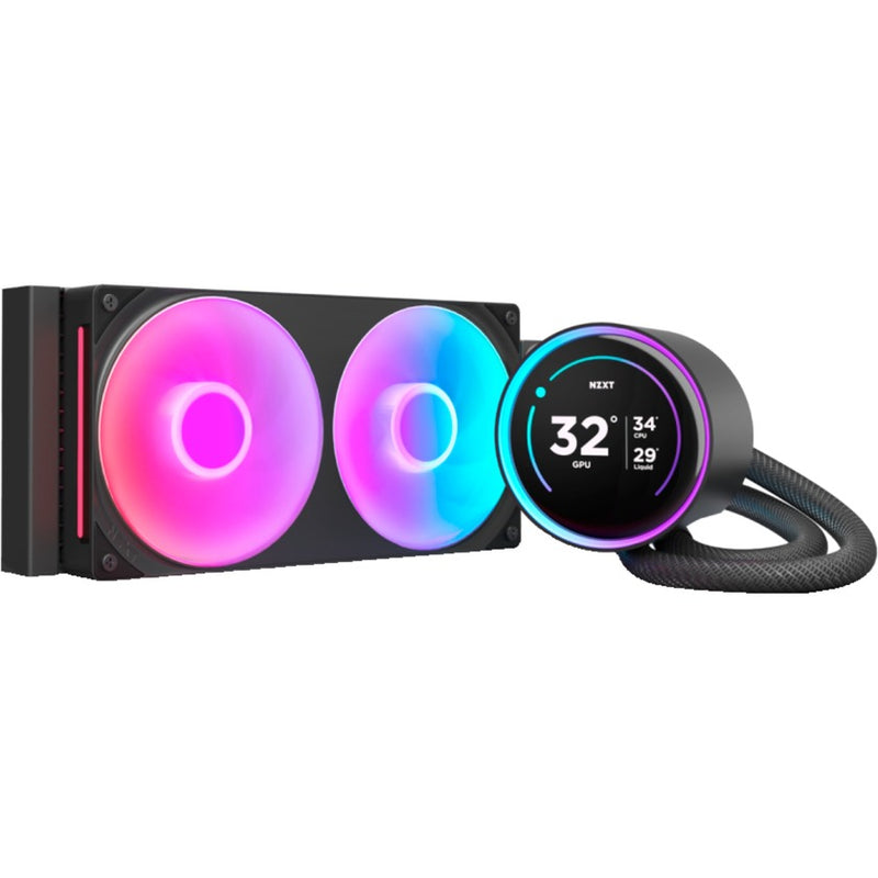Afbeelding laden in galerijviewer, Nzxt kraken elite 240 rgb waterkoeling (zwart)