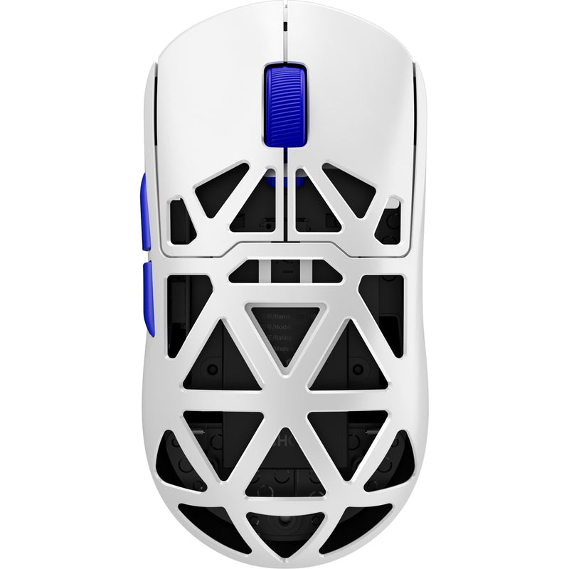 Afbeelding laden in galerijviewer, Mchose ax5 pro draadloze gaming muis, magnesiumlegering (wit, tot 26.000 dpi, 2.4 ghz usb-c bluetooth)