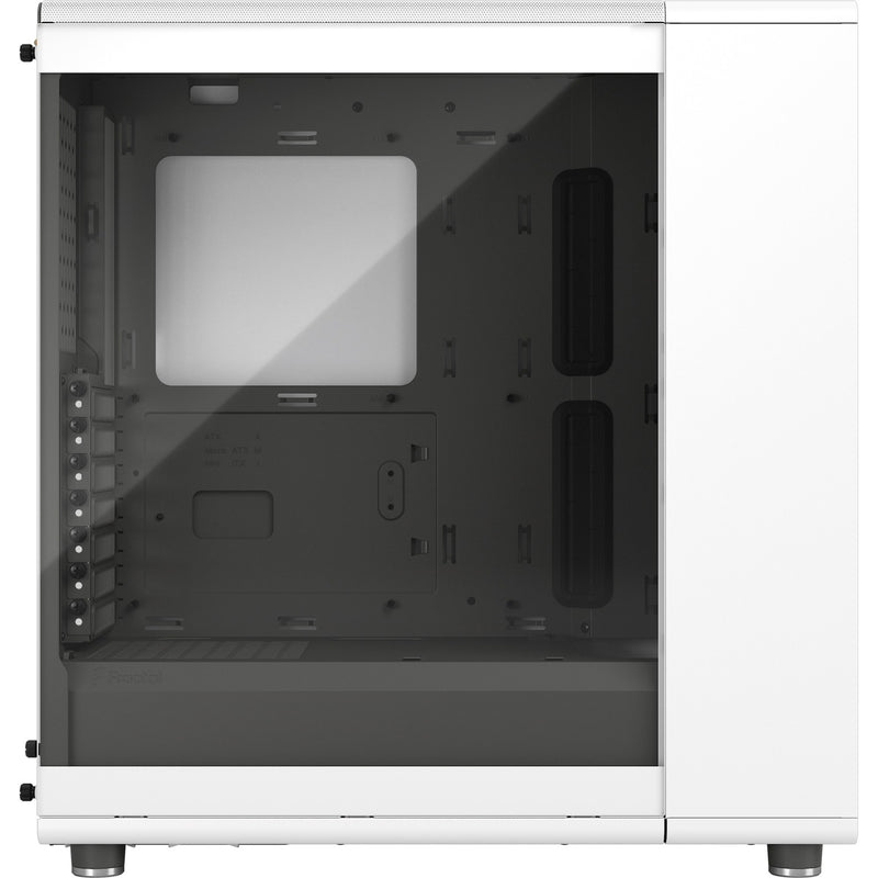 Afbeelding laden in galerijviewer, Fractal design north midi tower behuizing (wit houtkleur | 2x usb-a | 1x usb-c | tempered glass)