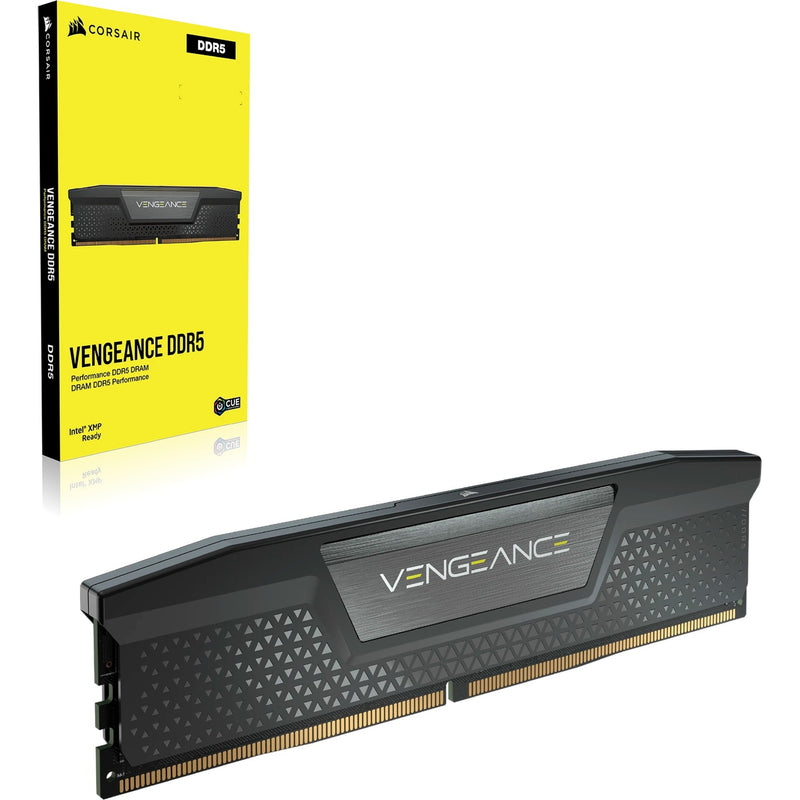 Afbeelding laden in galerijviewer, Corsair vengeance 32 gb ddr5-6000 (2x 16 gb) werkgeheugen (zwart, cmk32gx5m2b6000c38, xmp 3.0)