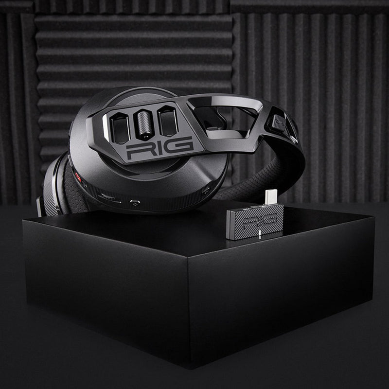 Afbeelding laden in galerijviewer, Nacon rig 600 pro hs over-ear gaming headset (zwart, playstation 5, playstation 4, windows, nintendo switch, android, ios)