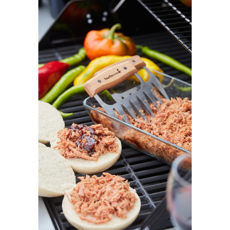 Afbeelding laden in galerijviewer, Barbecook set van 2 meat claws grillbestek (fsc)