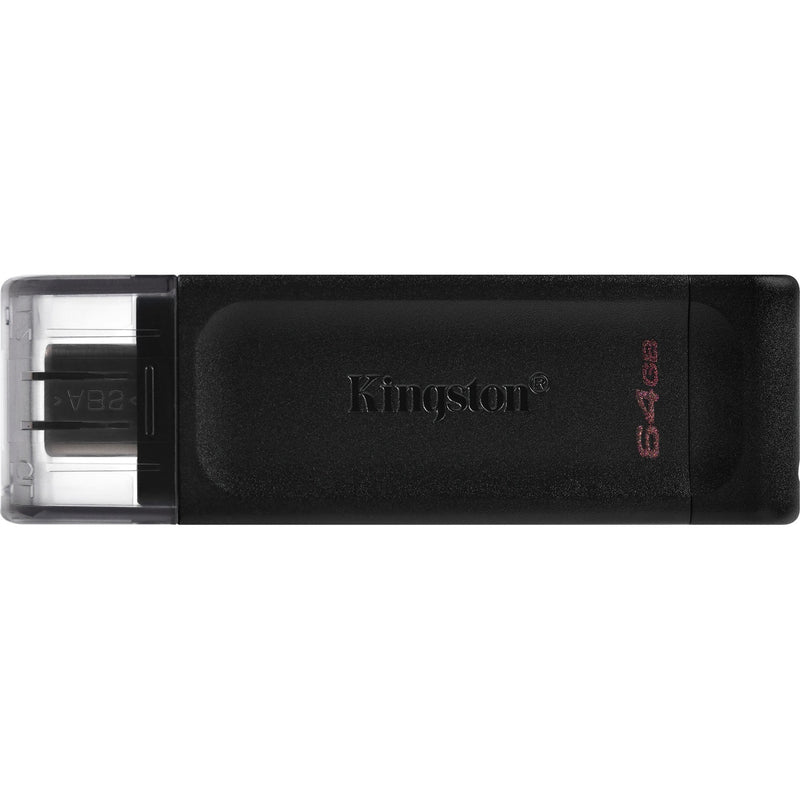 Afbeelding laden in galerijviewer, Kingston datatraveler 70 64 gb usb-stick (zwart, dt70 64gb, usb-c 3.2 gen 1)