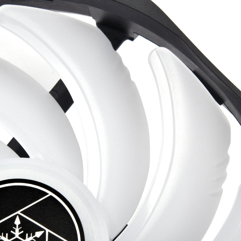 Afbeelding laden in galerijviewer, Silverstone air blazer 120r rgb case fan (zwart, 120 x 25 x 120 mm, pwm)