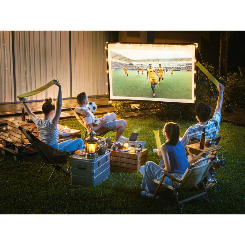 Afbeelding laden in galerijviewer, Viewsonic smart led draagbare projector met harman kardon luidsprekers (zwart, hdmi, audio, wifi, bluetooth)