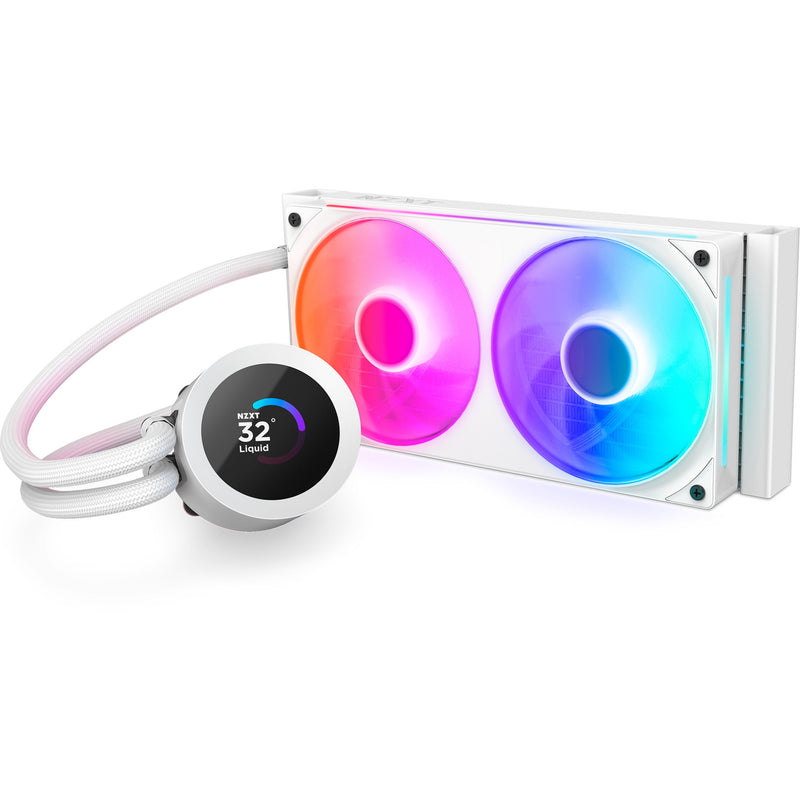 Afbeelding laden in galerijviewer, Nzxt kraken plus 240 rgb waterkoeling (wit)