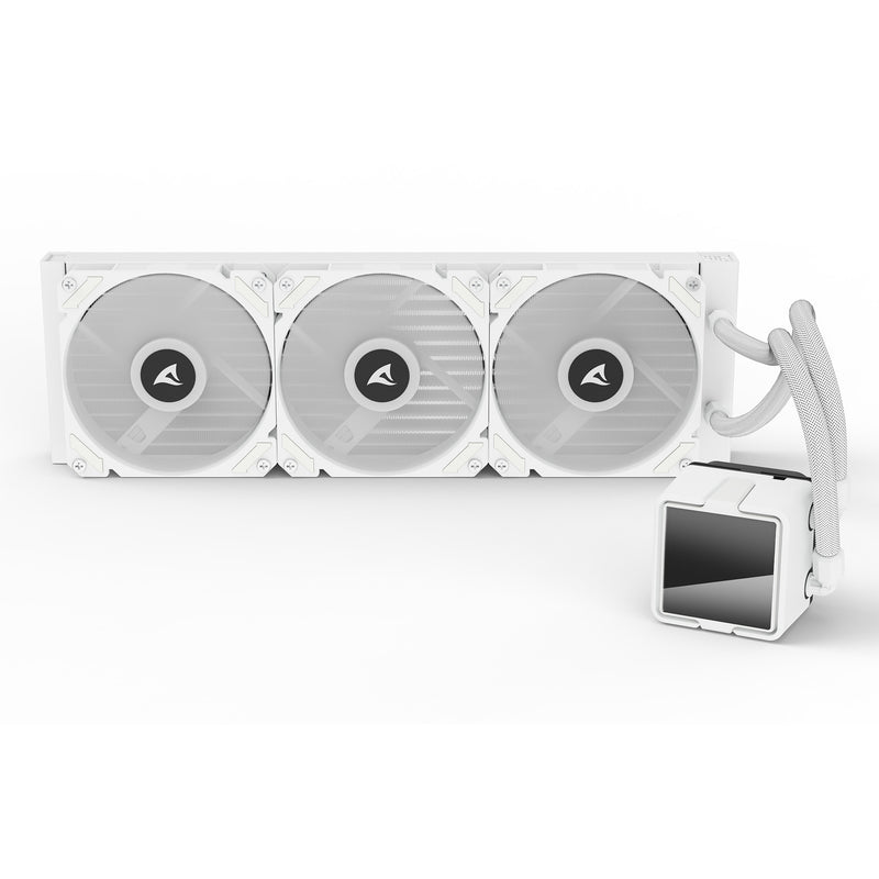 Afbeelding laden in galerijviewer, Sharkoon s60 argb waterkoeling (wit, 4-pin pwm)