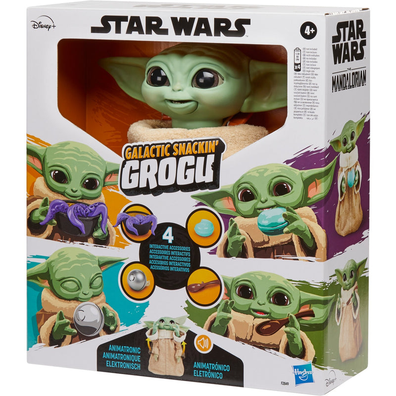 Afbeelding laden in galerijviewer, Hasbro star wars - galactic snackin’ grogu speelfiguur