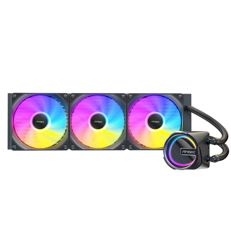 Afbeelding laden in galerijviewer, Antec skeleton 360 argb waterkoeling (zwart)