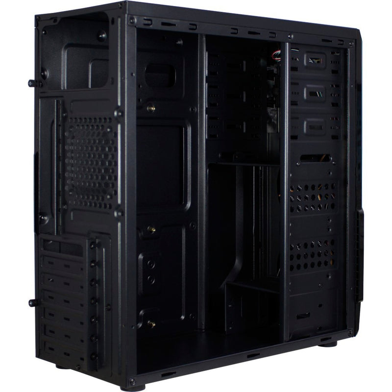 Afbeelding laden in galerijviewer, Inter-tech b-30 midi tower behuizing (zwart | 2x usb-a)