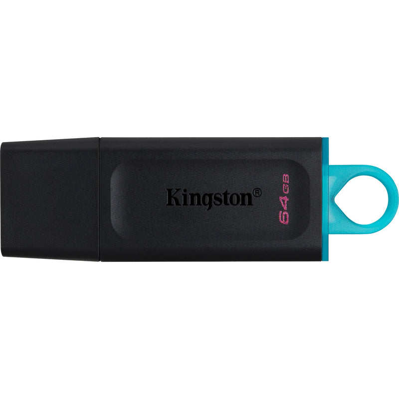 Afbeelding laden in galerijviewer, Kingston datatraveler exodia 64 gb usb-stick (zwart turquoise, dtx 64gb)