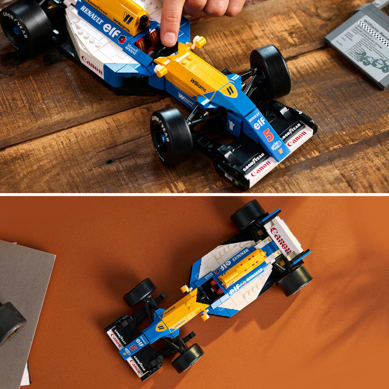 Afbeelding laden in galerijviewer, Lego icons williams racing fw14b en nigel mansell formule 1 auto - 10353