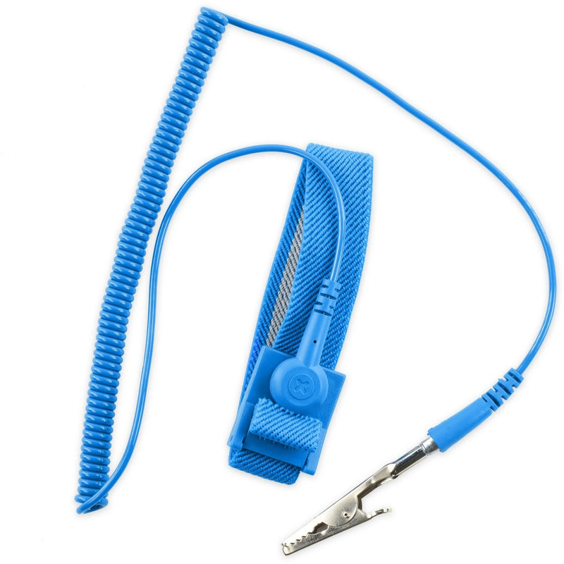 Afbeelding laden in galerijviewer, Ifixit anti-static wrist strap armband (blauw)