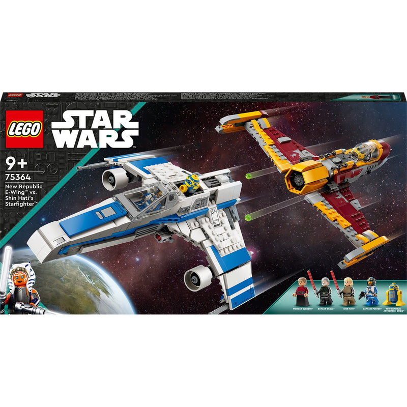 Afbeelding laden in galerijviewer, Lego star wars - new republic e-wing vs. shin hati's starfighter constructiespeelgoed (75364)