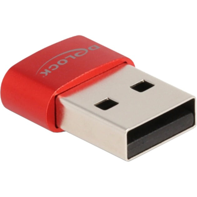 Afbeelding laden in galerijviewer, Delock usb 2.0 adapter usb-a male > usb-c female (rood)