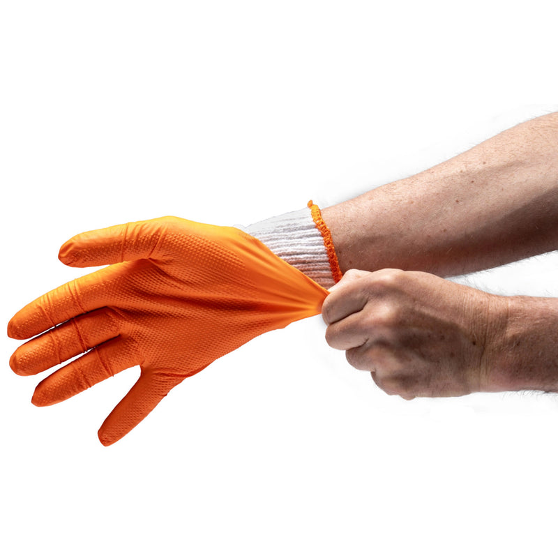Afbeelding laden in galerijviewer, Traeger bbq prep serve gloves handschoen (oranje)