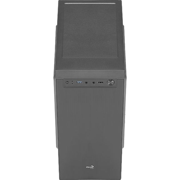 Afbeelding laden in galerijviewer, Aerocool cs-108 mini tower behuizing (zwart | 2x usb-a)