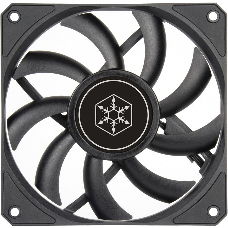 Afbeelding laden in galerijviewer, Silverstone air slimmer 120 case fan (zwart, 120 x 15 x 120 mm, pwm)