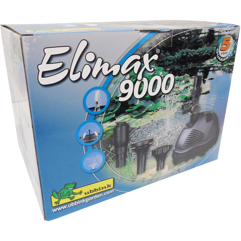 Afbeelding laden in galerijviewer, Ubbink elimax 9000 fonteinpomp (zwart)