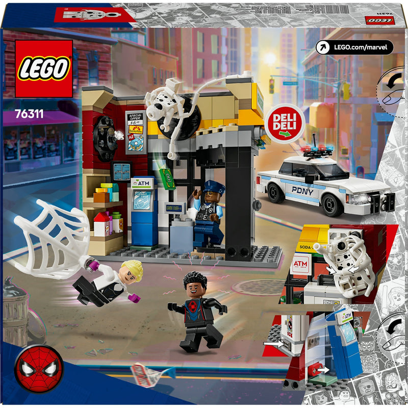 Afbeelding laden in galerijviewer, Lego marvel super heroes - spider-verse: miles morales vs. de spot constructiespeelgoed (76311)