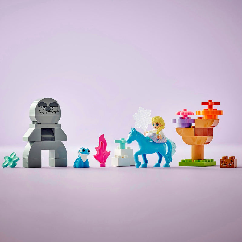 Afbeelding laden in galerijviewer, Lego duplo 10418 elsa en bruni in het betoverde bos