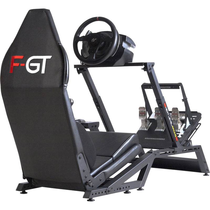 Afbeelding laden in galerijviewer, Next level racing f-gt formula and gt simulator cockpit racing simulator (zwart (mat))