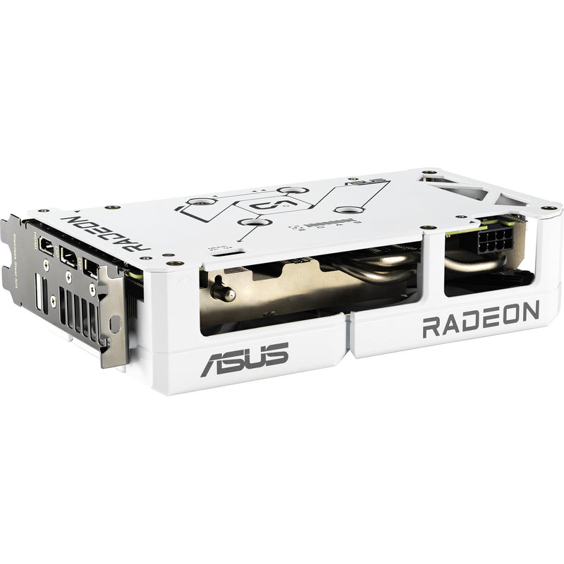 Afbeelding laden in galerijviewer, Asus radeon rx 9060 xt dual white edition 16gb grafische kaart (wit, rdna4, gddr6, 2x displayport, 1x hdmi 2.1)