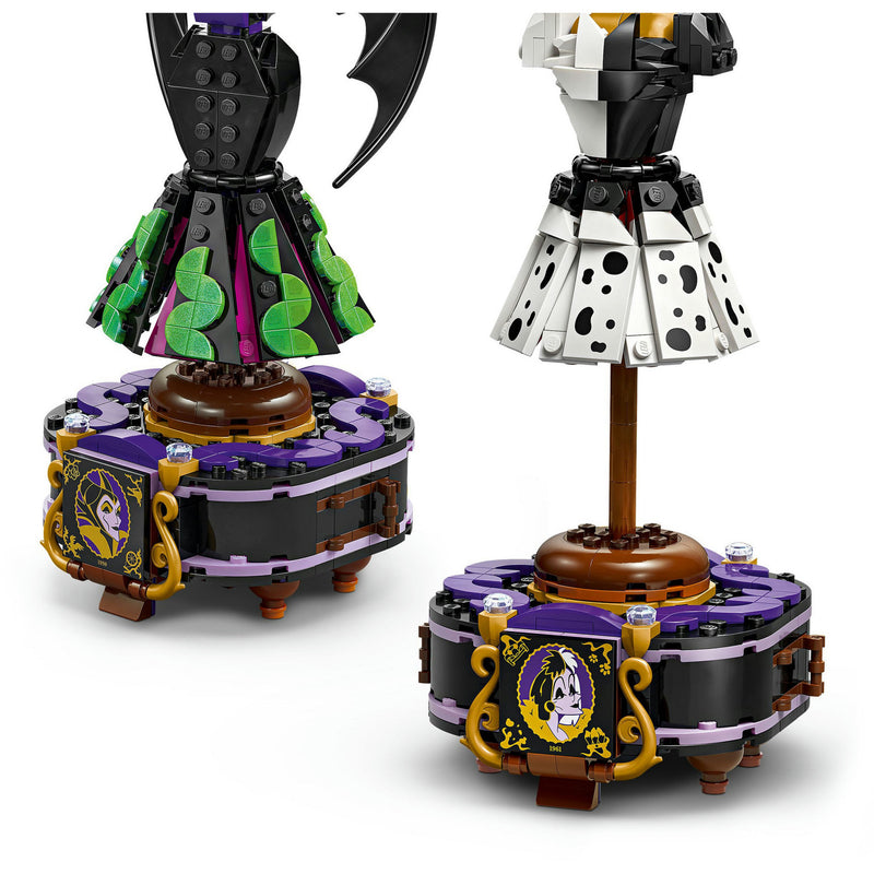 Afbeelding laden in galerijviewer, Lego disney 43262 de jurken van maleficent en cruella de vil