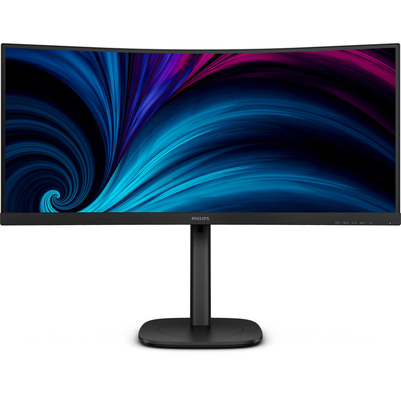 Afbeelding laden in galerijviewer, Philips 34b2u3600c 34 curved ultrawide monitor (zwart, hdmi, displayport, 4x usb-a, usb-b, usb-c, rj-45)