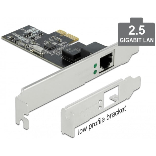 Afbeelding laden in galerijviewer, Delock pci express x1 kaart naar 1x 2,5 gb lan netwerkadapter