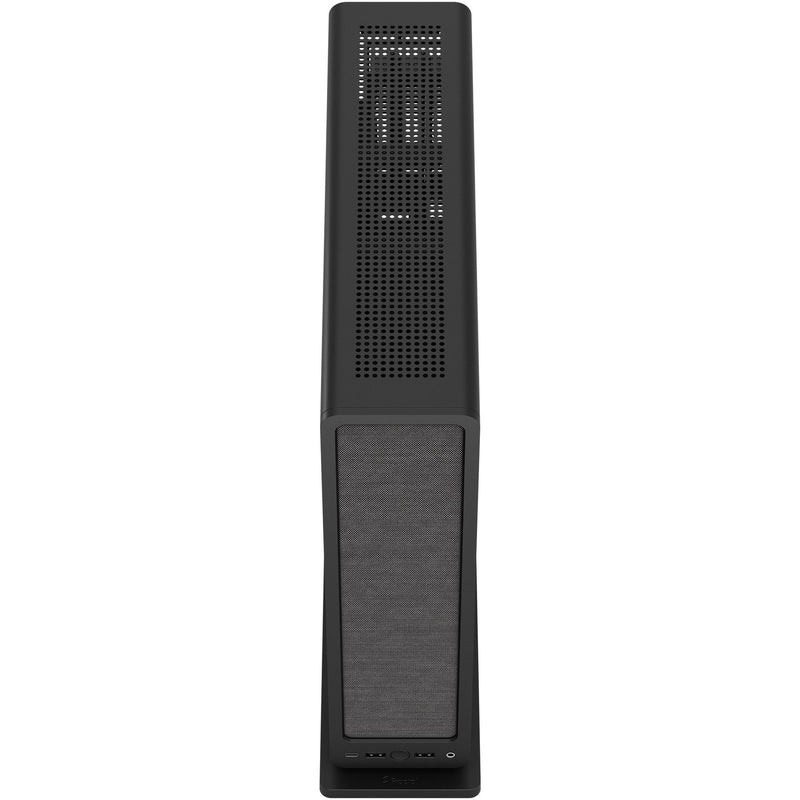 Afbeelding laden in galerijviewer, Fractal design ridge black mini tower behuizing (zwart | 2x usb-a | 1x usb-c)