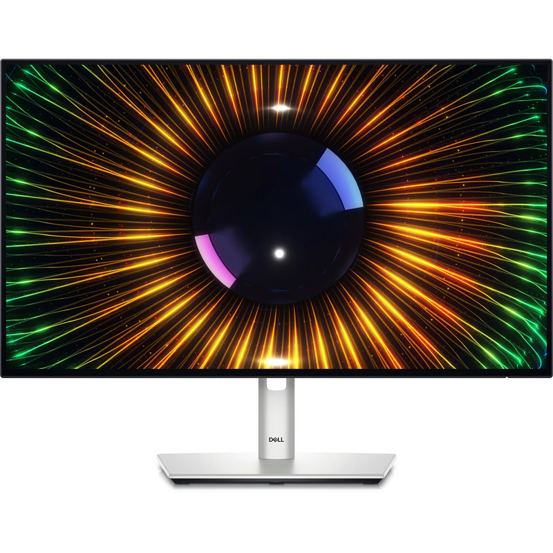 Afbeelding laden in galerijviewer, Dell ultrasharp u2424h 23.8 monitor (zilver zwart, hdmi, 2x displayport, usb-a, 2x usb-c, 120 hz)