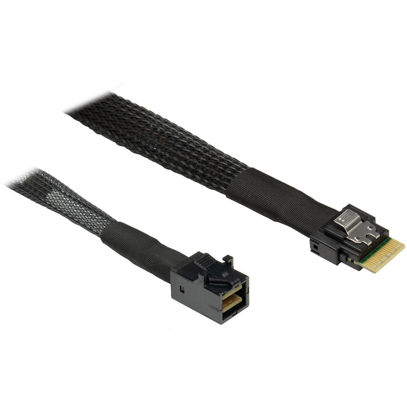 Afbeelding laden in galerijviewer, Inter-tech sff-8654 4i - sff 8643 kabel (zwart)