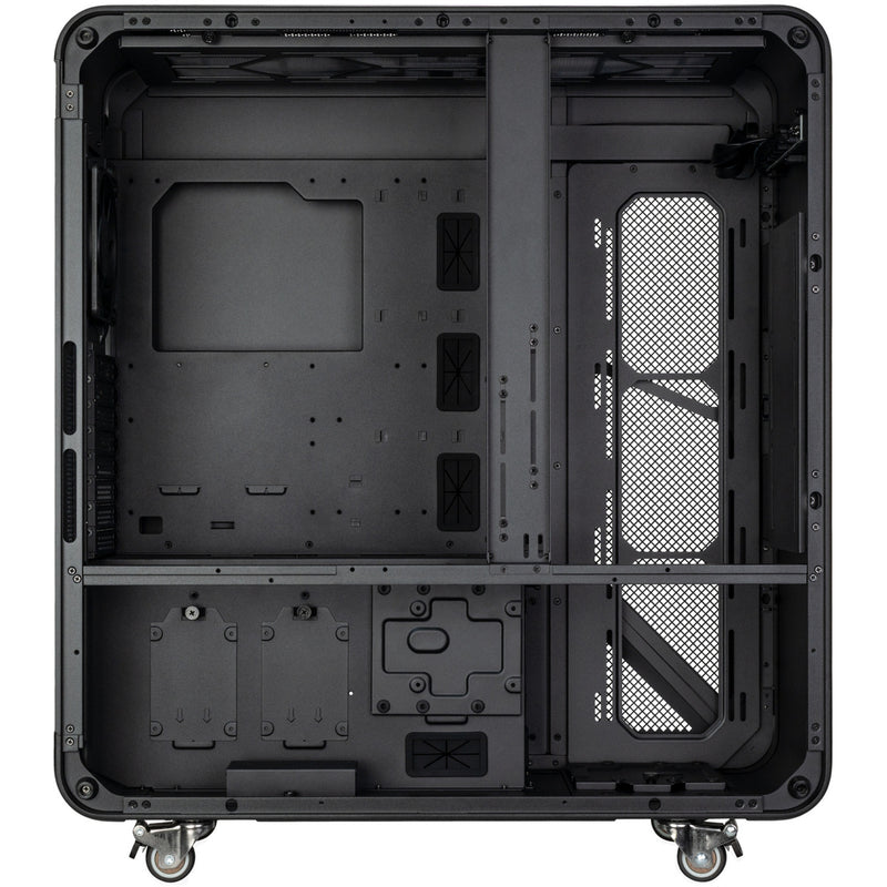 Afbeelding laden in galerijviewer, Silverstone alta t1 big tower behuizing (zwart | 2x usb-a | 2x usb-c)