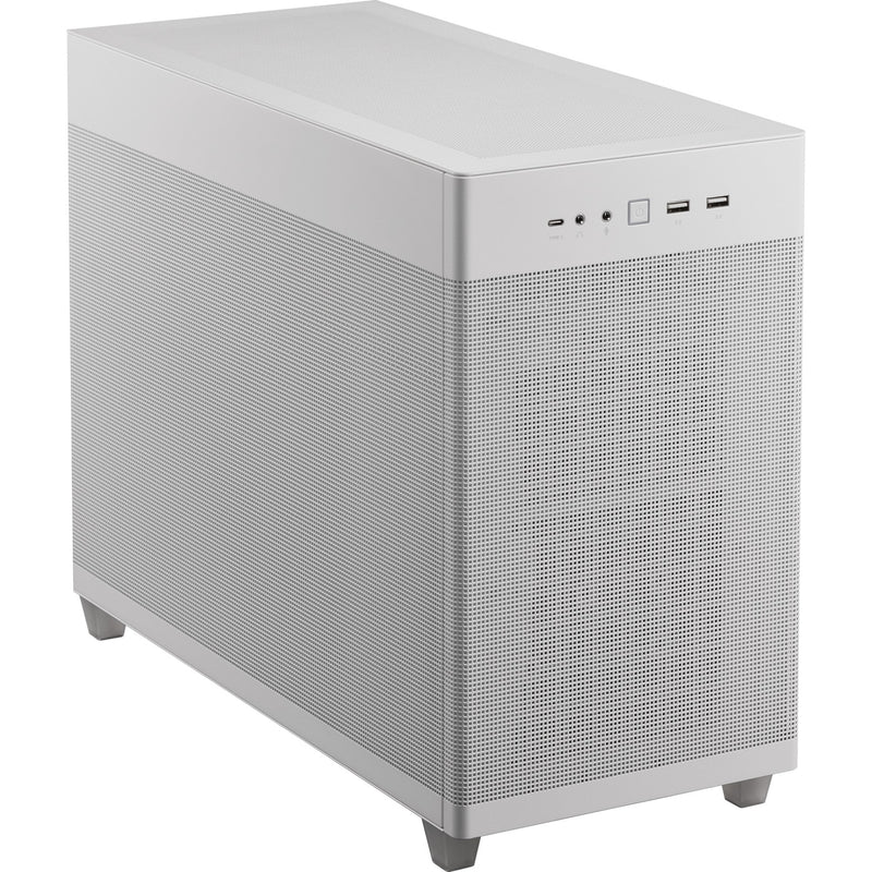 Afbeelding laden in galerijviewer, Asus prime ap201 mini tower behuizing (wit | 2x usb-a | 1x usb-c)
