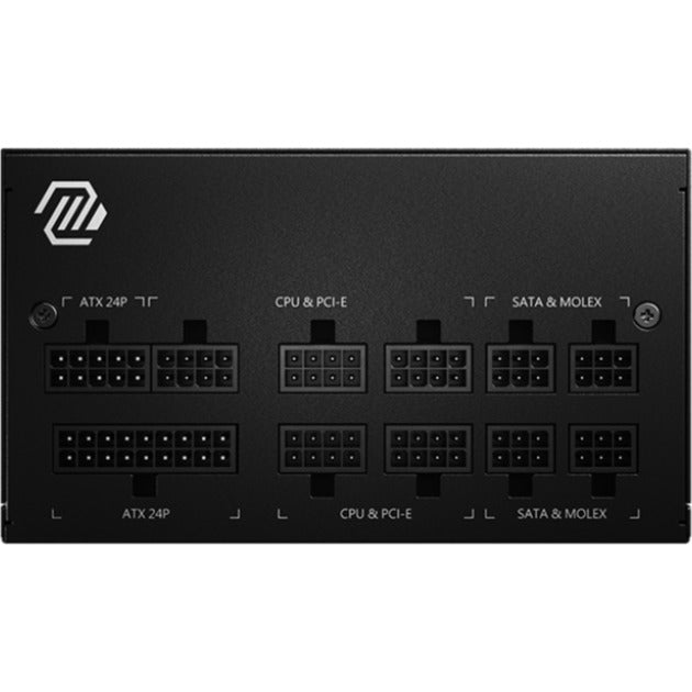 Afbeelding laden in galerijviewer, Msi mag a650gl pcie5 modulaire 650 watt voeding (zwart, 4x pcie)