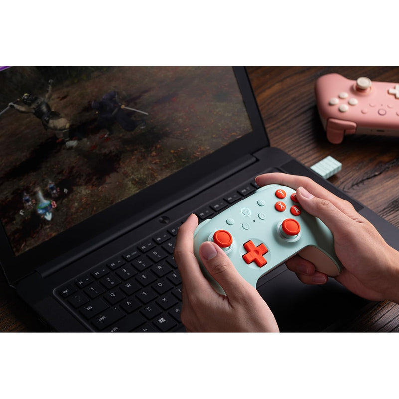 Afbeelding laden in galerijviewer, 8bitdo ultimate 2c wireless gamepad (mint oranje)