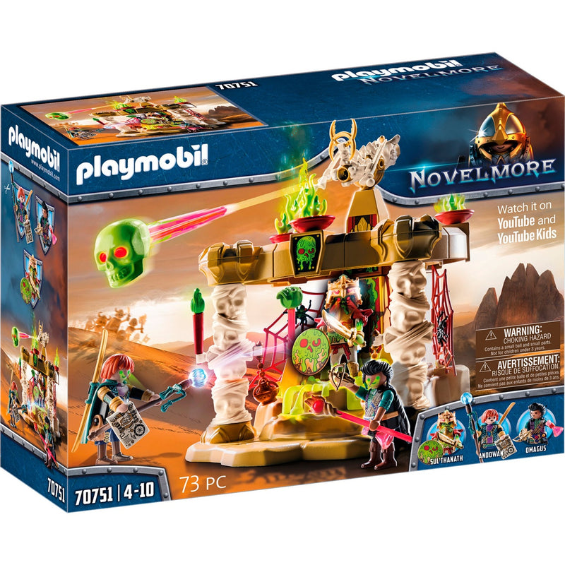 Afbeelding laden in galerijviewer, Playmobil novelmore - sal'ahari sands - tempel van het skelettenleger constructiespeelgoed (70751)