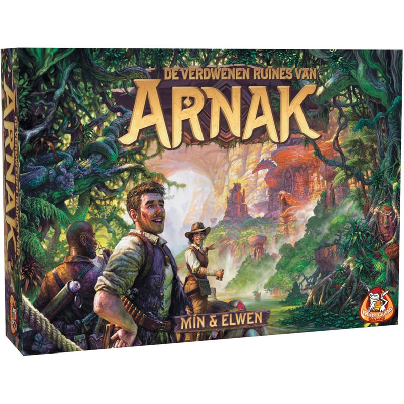 Afbeelding laden in galerijviewer, White goblin games de verdwenen ruïnes van arnak bordspel (nederlands, 1 - 4 spelers, 30 - 120 minuten, vanaf 12 jaar)