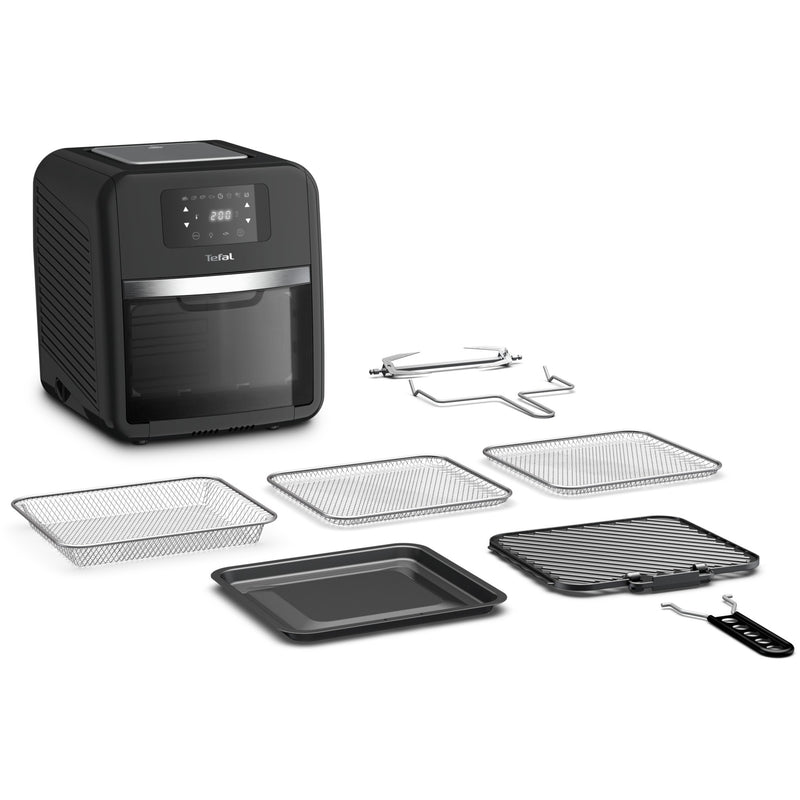 Afbeelding laden in galerijviewer, Tefal easy fry oven grill mini bakoven (zwart)