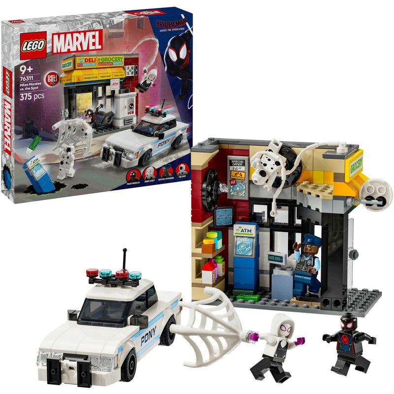 Afbeelding laden in galerijviewer, Lego marvel super heroes - spider-verse: miles morales vs. de spot constructiespeelgoed (76311)
