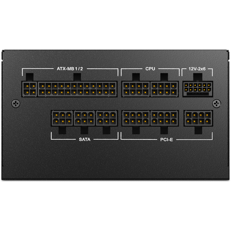 Afbeelding laden in galerijviewer, Sharkoon rebel p20 gen2 modulaire 1000 watt voeding (zwart, 1x 12v-2x6, 3x pcie)