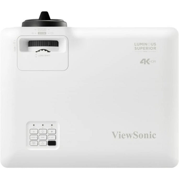 Afbeelding laden in galerijviewer, Viewsonic ls901-4k laser projector 4k (wit, 5500 ansi lumen, voor musea en onderwijs)