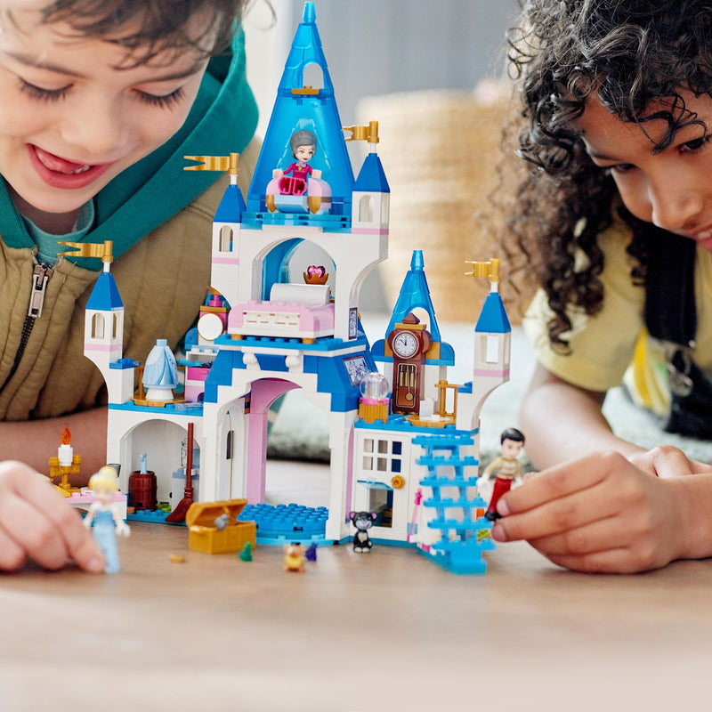 Afbeelding laden in galerijviewer, Lego disney princess - het kasteel van assepoester en de knappe prins constructiespeelgoed (43206)