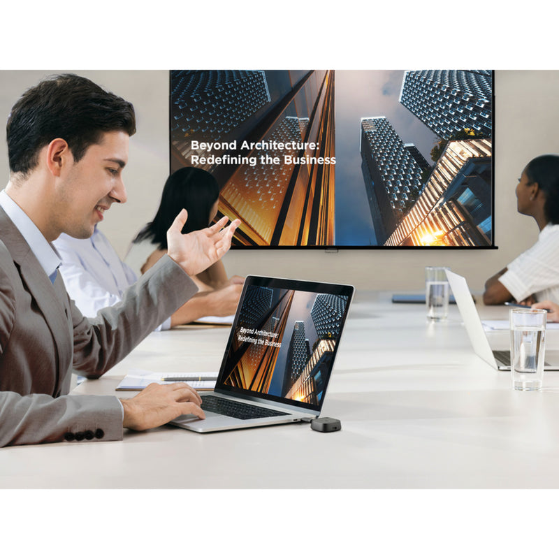 Afbeelding laden in galerijviewer, Viewsonic viewshare wpd-900 draadloze schermcastkit streaming client (zwart, usb-c)