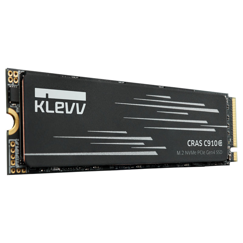 Afbeelding laden in galerijviewer, Klevv cras c910g 4 tb ssd (zwart, k04tbm2sp0-10g, pcie gen 4.0 x4, nvme 2.0)