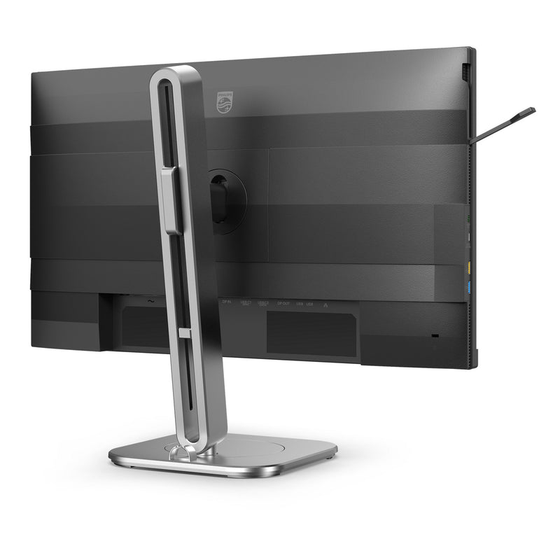 Afbeelding laden in galerijviewer, Philips 24b2g5301 23.8 monitor (zilver zwart, vga, hdmi, displayport, usb-c, lan, audio, 100 hz)