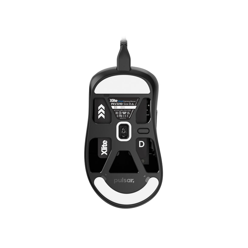 Afbeelding laden in galerijviewer, Pulsar xlite medium wired gaming mouse (zwart, 26000 dpi)