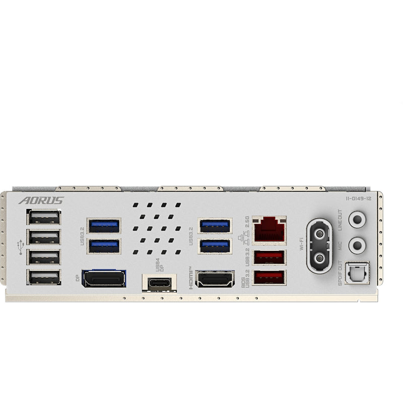 Afbeelding laden in galerijviewer, Gigabyte b860m aorus elite wifi6e ice socket 1851 moederbord (zilver wit, raid, 2.5gb-lan, wi-fi 7, bt, sound, µatx)